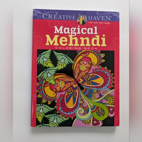 New 4 Adult Coloring Books - Picture 4 of 6